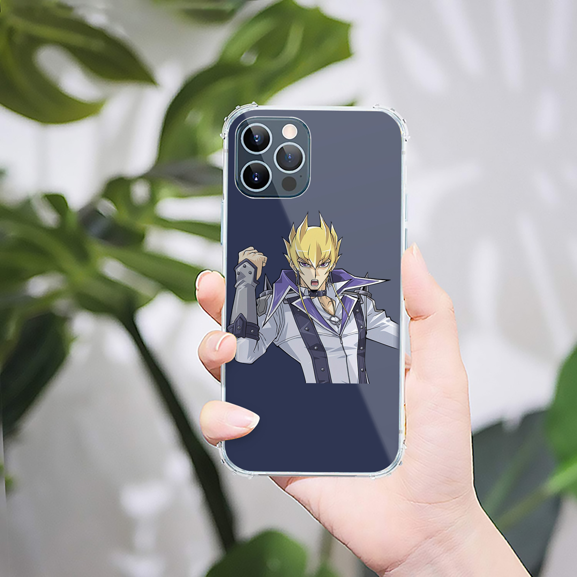 （画像用） 遊☆戯☆王 Yu-Gi-Oh! 【iPhone 12シリーズ対応】透明スマホケース（クリアソフトケース）